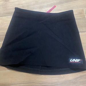Iconic mini black unif skirt a staple never worn NWT